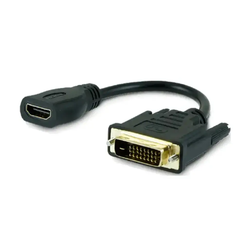 DVI (M) to HDMI (F) Adapter 